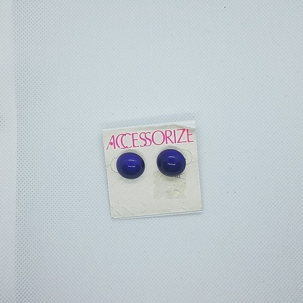 NWT Accessorize Blue Earrings